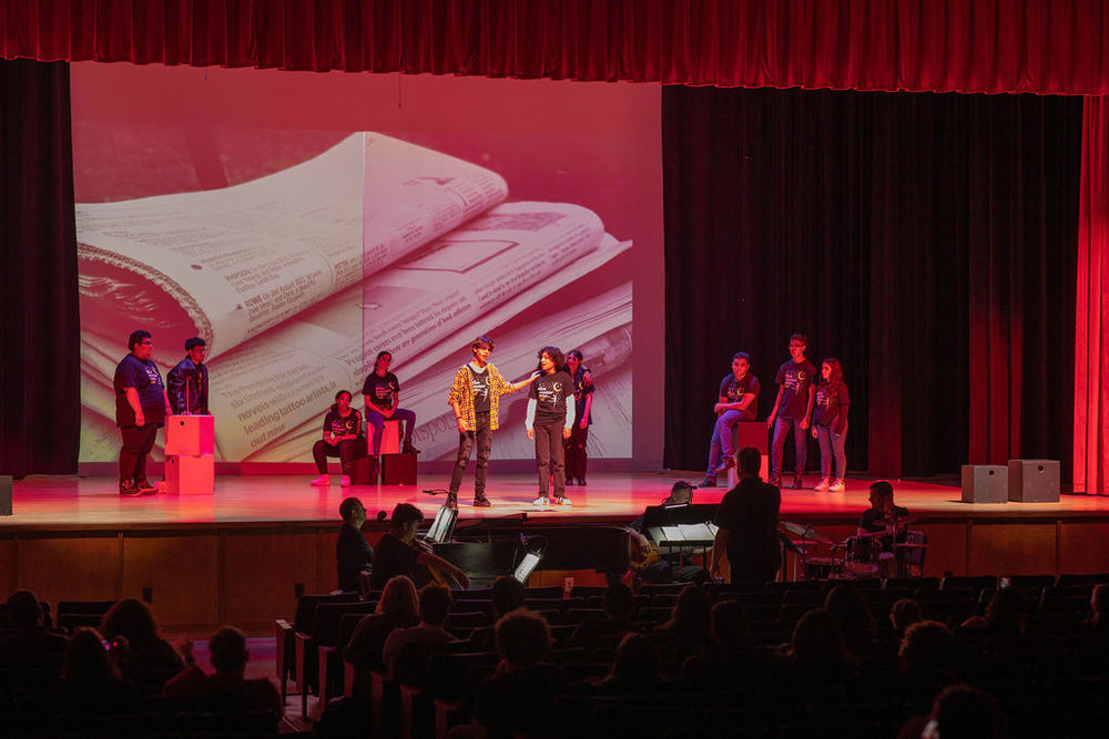 Lawrence High School Music and Drama Department Hosted Broadway Showcase