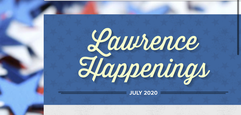 What is Happening in Lawrence this July? 