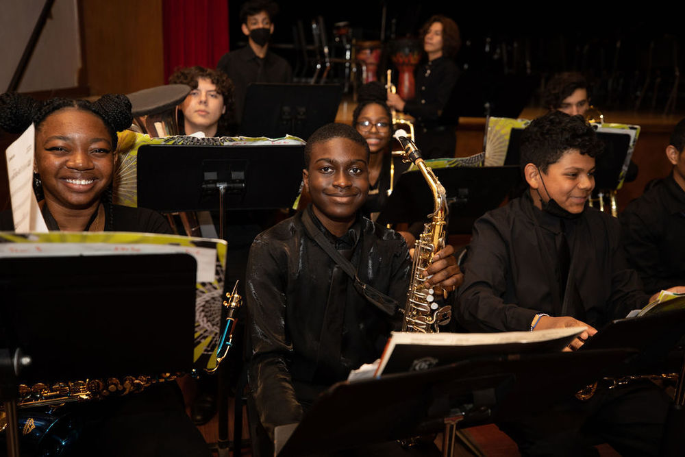 Fellow students, faculty, family, and friends were mesmerized watching the students perform during the Advanced Music Concert that took place at Lawrence High School.