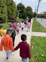 Students Walking