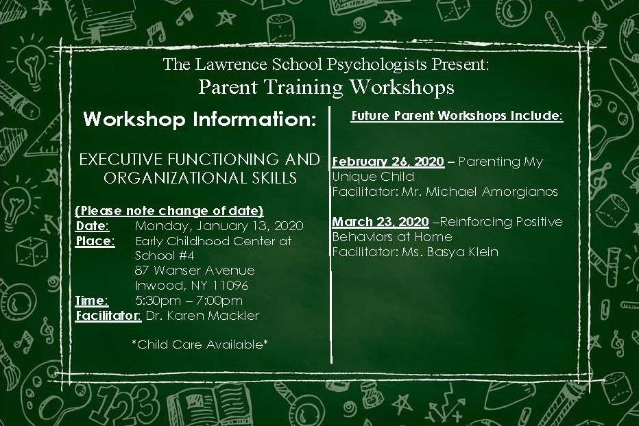 Parent Training Workshops