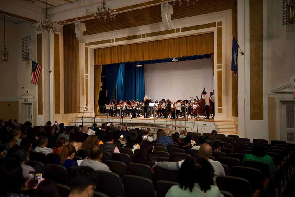 Music and excitement filled the room at the 7th Grade Spring Concert that took place on May 10, 2022