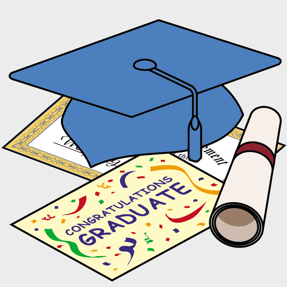 Graduation Cap & Diploma