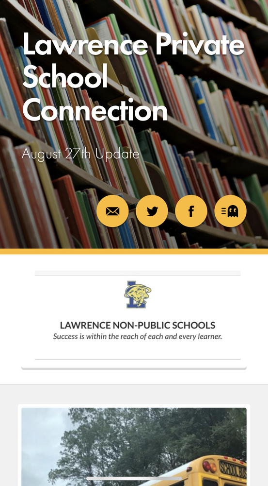 Bus Passes are mailed