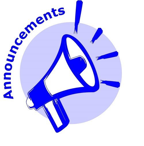 Daily Announcements 5.2.19