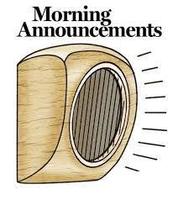 Daily Announcements 9.13.19