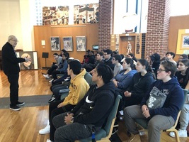 Students Learn Lessons of Acceptance from the Past at the Holocause Resource Center
