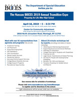 The Nassau BOCES 2019 Annual Transition Expo