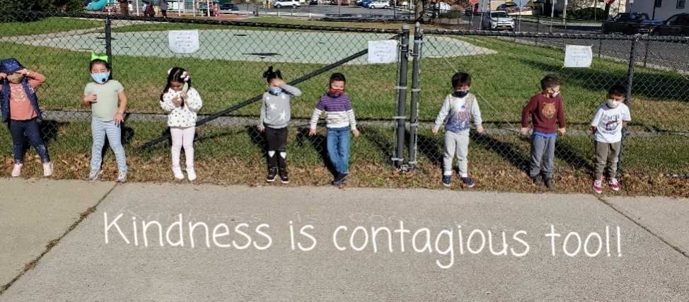 Kindness is contagious too!