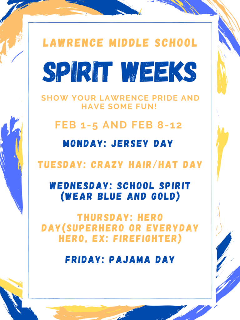Spirit Week Flyer