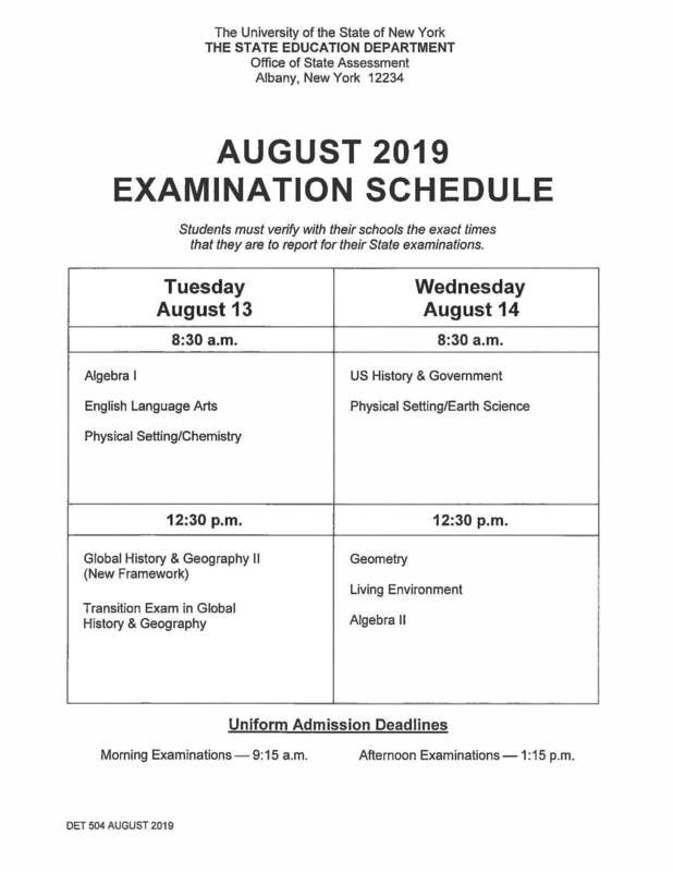 Attention Summer School Students Lawrence High School